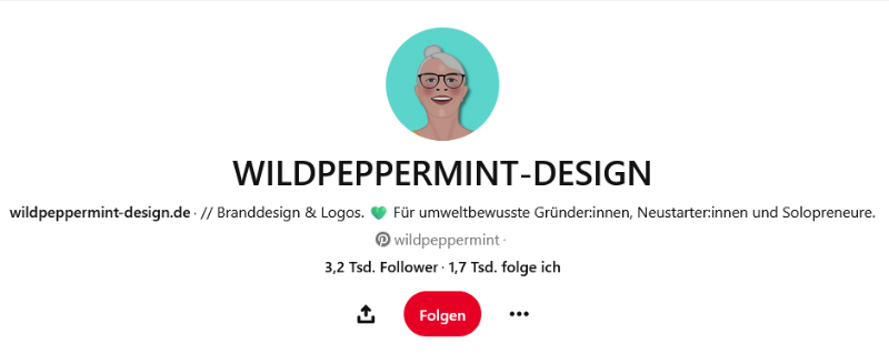 Pinterest Board Wildpeppermint-Design