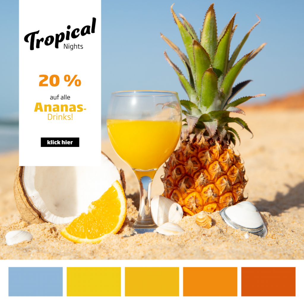 Pinterest Vorlage Beispiel Trends Tropisch