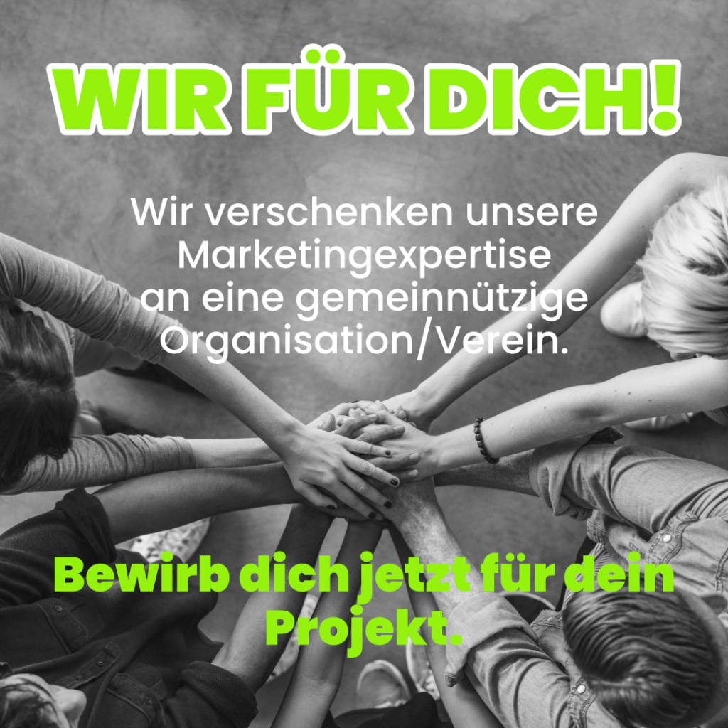 Wir für dich - Pro Bono Aktion