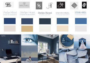 Moodboard/Ideenboard Markenentwicklung