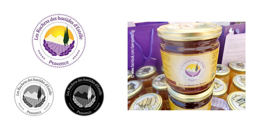 Nachhaltiges Verpackungsdesign Honig