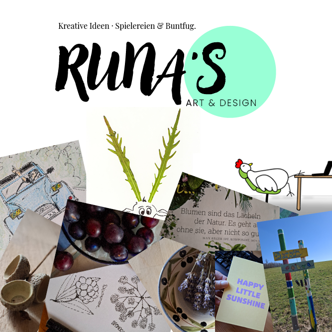 Runa's Art & Design - Kreative Ideen, Spielereien, Buntfug