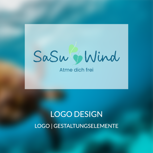 Logo Design SaSu Wind - Atemgesundheit